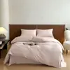 Capa de edredom de produto único lençol de cama touca de cama fronha algodão espessado lixado simples combina com tudo quente macio sedoso amigo da pele