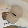 Sombrero de Sol de Verano para Pareja Casual Moderno Versátil para Hombre Gorra de Béisbol con Visera Bordada de Letras Ala Ancha para Mujer