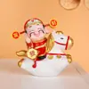Figura de Artesanía de Resina del Dios de la Buena Suerte y la Riqueza para Decoración de Coche Regalo de Año Nuevo Venta al por Mayor