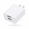 Cargador Estándar Coreano Certificado KC Adaptador Estándar Europeo Certificado CE USB Dual Cargador USB Dual Estándar de EE. UU. 5V2.1A