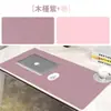Alfombrilla de Escritorio de Cuero Personalizada OEM, Resistente al Aceite e Impermeable, Alfombrilla de Ratón Extra Grande, Doble Cara, Resistente a Manchas, Alfombrilla para Escritorio de Laptop