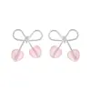 Pendientes de Diseño Fresco, Dulce y Lindo de Verano, Simples y Modernos, Versátiles para el Día a Día, Pendientes de Alta Gama para Mujer