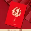 Nuevos sobres rojos de boda para lanzar, sobres rojos especiales con la palabra "feliz" para celebraciones de boda, al por mayor