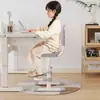 Silla de Aprendizaje Infantil con Altura Ajustable, Respaldo para Uso en Casa, Silla de Escritorio para Escribir, Asiento Especial para Estudiantes de Primaria