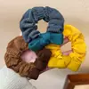 Elástico de Pelo Tejido con Lazo Elegante Coreano para Mujer, Cuerda para el Cabello de Alta Gama para Cola de Caballo Baja