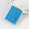 50 Brochas de Labios Huecas, Aplicadores de Labial Desechables, Brochas para Labial Líquido, Brochas de Labios Portátiles Afelpadas, Brochas de Maquillaje tipo Hisopo de Algodón