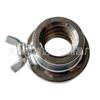 Venta de fábrica tornillo de barra de mancuerna barra de barra olímpica almohadilla para el hombro bolsa de boxeo con arena cadena de hierro hexágono de hierro fundido clip de tuerca de doble riesgo