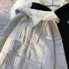 Cangshi Yishu Inverno Espessado Lã de Cordeiro Jaqueta de Algodão Acolchoada Jaqueta Masculina de Algodão Acolchoada Solta All-match Adolescente Com Capuz Jaqueta de Algodão Acolchoada Moda