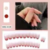 Uñas Postizas Populares de Xiaohongshu, Uñas Portátiles, Cientos de Estilos, Arte de Uñas de Estilo Puro y Deseable, Mariposa Soñadora, Pegatinas Sencillas para Uñas Postizas
