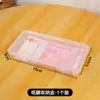 Caja de almacenamiento de gran capacidad para efectivo, caja de almacenamiento de efectivo, monedas, billetes, divisa, caja organizadora transparente, caja para el hogar de RMB