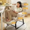 Sillón Sofá, Silla de Escritorio para Dormitorio, Silla con Respaldo, Silla de Oficina Reclinable, Silla Cómoda para Computadora Sedentario, Computadora Doméstica Cómoda para Sedentarios