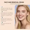 Crema Depilatoria Facial de Coco Jaysuing Transfronteriza Piel Delicada y Suave Limpieza Suave Vello Facial Vello del Labio