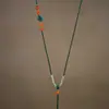 Corda para Pingente Tecida à Mão, Cordão de Colar com Nó Chinês Ajustável, Corda para Pendurar Fivela da Paz, Alça de Pescoço para Homens e Mulheres, Estilo Simples