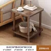 Mesa pequeña simple casa de alquiler mesa de café pequeña mesa lateral de sofá de sala estante de mesita de noche de dormitorio mesa cuadrada pequeña para el hogar