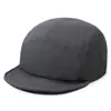 Gorra de cinco paneles lisa transfronteriza para hombre y mujer, sombrero solar de secado rápido para exteriores, gorra de béisbol de ala corta, gorra versátil casual para primavera y otoño, moderna