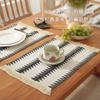 Alfombrilla de té de venta caliente transfronteriza, Alfombrilla absorbente para encimera de cocina, Similar a algodón-lino, Resistente a las manchas, Servilleta de mesa, Mesa de café, Salvamanteles de mesa de comedor