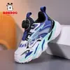 Sapatos Infantis Babudou Sapatos para Meninos 2026 Nova Coleção Primavera Outono Malha Respirável Sapatos Casuais Crianças de Meia-Idade e Grandes Sapatos Esportivos Infantis