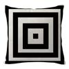 Serie estilo retro americano estampado digital procesamiento de transferencia térmica fabricantes de fundas de almohada al por mayor