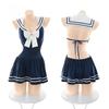 Lingerie Sexy Uniforme Jk de Campus Estilo Fofo 2024 Novo Terno Puro Desejo Sexy Não Precisa Tirar Tentação para Encontro na Cama