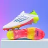 Zapatos de Fútbol para Niños Cruzados del Mundo para Niños, Adolescentes, Estudiantes, Niñas, Tachones Tf, Clavos Largos Ag, Zapatos Deportivos de Entrenamiento para Competición