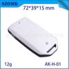 72*39*15 tamaño pequeño carcasa de plástico para control remoto de mano ABS carcasa para llave de coche pantalla abierta H01