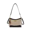 Bolso pequeño acolchado bordado tipo empanada transfronterizo para mujer, nueva colección otoño/invierno 2025, bolso de hombro para debajo del brazo, bolso bandolera con cadena