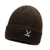 Touca de Tricô Inverno Touca de Lã Inverno Masculina e Feminina Touca Pulôver Proteção de Orelha Externa Forrada com Lã Grossa Quente Baotou Touca Fria