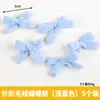 Muñeco Hombre Estrella de Navidad Relleno Tejido Lazo Decoración de Árbol de Navidad Paquete de Materiales DIY Regalo Festivo