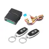 Sistema de Travamento Central de Controle Remoto de Carro com Entrada Sem Chave 12V Chave Remota Universal com Cabo Positivo e Negativo para Porta-Malas e Chave