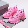 Zapatos de Padre Suela Gruesa Paris 3.0 Familia de Pista Tercera Generación Triple Versátiles para Exteriores Zapatos Deportivos para Hombres y Mujeres