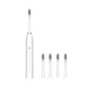 Fio Dental Dental Portátil Transfronteiriço, Limpador Automático de Dentes para Adultos e Crianças, Escova de Dentes Elétrica Ultrassônica, Modelo Recarregável de Viagem