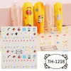 Zhengxiang red social venta caliente amor pegatinas de uñas al por mayor DIY libro rojo flores San Valentín pegatinas de uñas personalizadas OEM