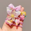 Pulsera Elástica de Oso y Conejo Lindos Pulsera de Mejor Amiga Caricatura Banda Elástica Pequeña Niña Diadema Dulce para Niña Regalo de Cumpleaños para Niña