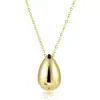 2024 Amazon Transfronterizo Nuevo Diseño Colgante en Forma de Gota Collar Cadena para Clavícula Verano 2024 Nuevo Estilo para Mujeres