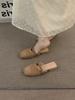 Meias Sapatilhas Birkenstock Meia-Lua Tecidas de Solado Plano Brisa Noturna para Mulheres Usarem Fora na Primavera e Verão Sandálias Suaves com Biqueira