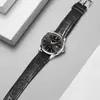Reloj Luckyfo Nuevo Genuino de Tendencia para Hombre Reloj Mecánico No Automático Reloj para Hombre Resistente al Agua Calendario