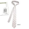 Corbata de estudiante de alta calidad JK/DK para niñas, uniforme escolar, insignia a rayas, decoración de estilo universitario, estilo japonés moderno, hecha a mano para hombres.
