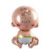 Carro de Bebé Grande Botella de Bebé Ángel Bebé Pie Globo de Película de Aluminio Cumpleaños Infantil Bebé Centenario Decoración
