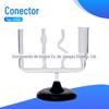 Conector de equipamento de ensino físico para experimentos físicos Conector físico Conector de vidro