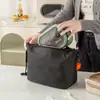 Bolsa Bento de Gran Capacidad Japonesa Bolsa de Almuerzo de Mano Para Oficinistas Viajeros Estudiantes Lonchera Bolsa para Llevar Comida Bolsa Aislada de Mano