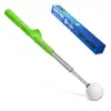 Entrenador de Swing Telescópico de Golf Postura de Golf Entrenamiento Auxiliar Voz Palo de Swing Entrenador de Swing para Principiantes