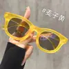 Gafas de sol para mujer, Gama alta, Cara pequeña, Gafas estilo retro de Hong Kong, Fotografía callejera de celebridades de internet, Gafas de sol Dopamina de moda anti-UV