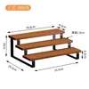 Estante de Almacenamiento para Tazas Escritorio Estante de Almacenamiento para Vasos de Agua Mesa de Comedor Barra Hogar Estante para Tazas de Té Estante de Tazas con Drenaje Multicapa