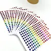 1 paquete de 10 precio papel fotográfico autoadhesivo pasta de alabanza color estrella de cinco puntas papel fotográfico pequeño recompensa de jardín de infantes pegatina valor