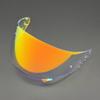 Visor para Casco X14 Compatible con Cascos Z7 Cwr1 Rf1200 X-Spirit Nxr Visor Galvanizado para Uso Diurno y Nocturno
