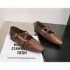 Novidade Primavera/Verão 2026 Estilo Francês Retrô Sapatos Mary Jane para Mulheres, Sapatos de Salto Único Versáteis e Elegantes para Comércio Transfronteiriço