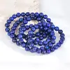 Joyería Natural 3A Pintura al Óleo Pulsera de Piedra Alashan Jade de Colores Fantasía Pulsera de Cuentas de Círculo Único para Hombres y Mujeres Versátil