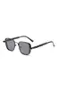 Nuevas Gafas de Sol Metálicas Retro Steampunk 2026 para Hombre, Gafas de Sol de Moda Transfronteriza Europea y Americana con Montura Cuadrada