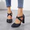 Aliexpress Wish Sandalias Talla Grande para Mujer Puntera Redonda Hebilla Planas Zapatos de Mujer Otoño Modelo Celebridad de Internet 2020 Nueva Tendencia