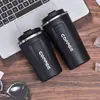Copo de Café de Aço Inoxidável a Vácuo 304 Segunda Geração Copo Térmico Côncavo e Convexo Portátil para Carro Copo de Água de Alto Valor Venda Direta da Fábrica